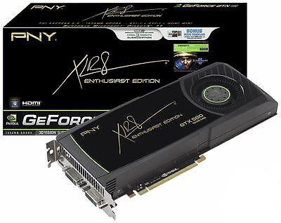 KF580GTXWB1BEPB PNY GeForce GTX 580 1536MB GDDR5 384-Bit PCI Express x16 2.0 Video Graphics Card