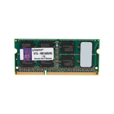 KTA-MB1600/8G - Kingston 8GB DDR3-1600MHz PC3-12800 CL11 204-Pin SoDIMM