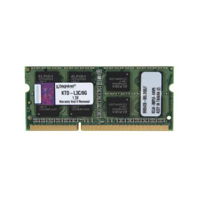 Kingston 8GB DDR3-1600MHz SoDimm Memory Module for Laptops