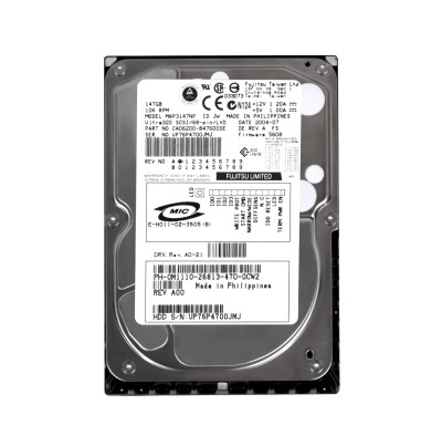 Dell 146GB 10000RPM Ultra-320 SCSI 68-Pin 8MB Cache 3.5 Internal Hard Drive for M1110 Servers