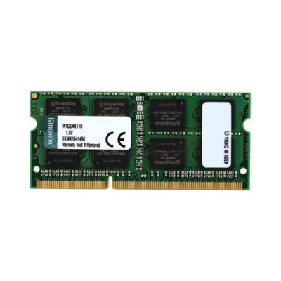 Kingston 8GB DDR3-1600MHz SoDimm Memory Module for laptops and notebooks
