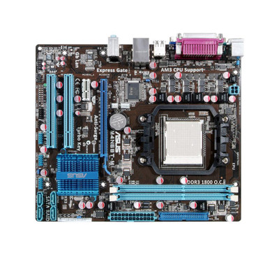 M4N68T-M ASUS Socket AM3 Nvidia GeForce 7025/ nForce 630a Chipset AMD Phenom II/ AMD Athlon II/ AMD Sempron 100 Series Processors Support DDR3 2x DIMM 4x SATA 3.0Gb/s Micro-ATX Motherboard