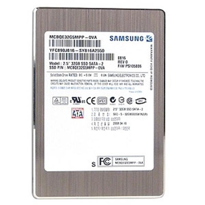 MCBQE32G5MPP-0VA00 - Samsung PS410 Series 32GB Single-Level Cell (SLC) SATA 3Gb/s 2.5-inch Solid State Drive