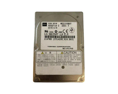 MK2104MAV - Toshiba 2.1GB 4200RPM IDE 2.5" 128KB HDD