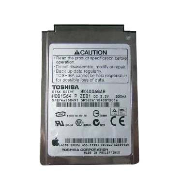 MK4006GAH - TOSHIBA 40GB 4200RPM IDE 1.8" HDD