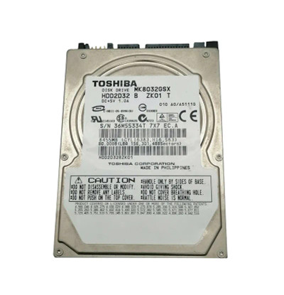 MK8032GSX - Toshiba 80GB 5400RPM SATA 2.5" 8MB HDD
