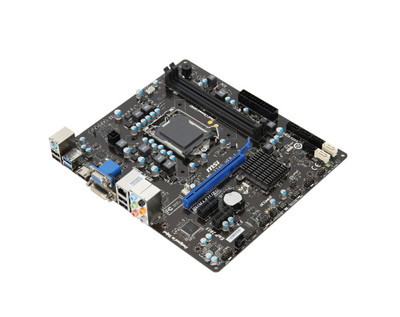 MSI H61MA-E35 Intel H61 Micro-ATX Motherboard for Core i7/i5/i3 LGA 1155 CPUs, DDR3 Support, 2x SATA 6.0Gb/s