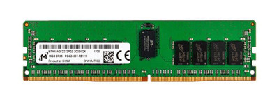 MTA18ASF2G72PDZ-2G3D1QK - Micron 16GB PC4-19200 DDR4-2400MHz Registered ECC CL17 288-Pin DIMM 1.2V Dual Rank Memory Module