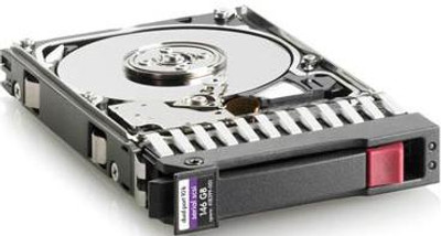 HP 504334-001 146.8gb 15000rpm Sas Dual Port 2.5inch Hard Disk Drive With Tray