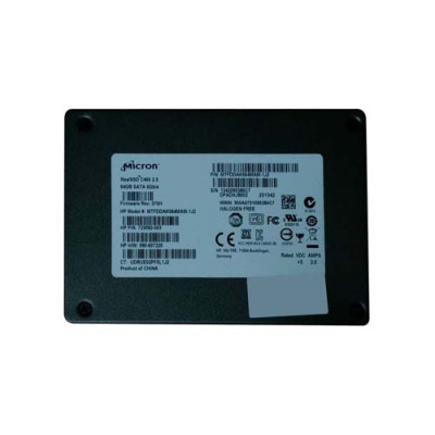 Micron RealSSD C400 64GB MLC SATA 6Gbps 2.5 SSD for ProLiant DL360p Gen8 Servers