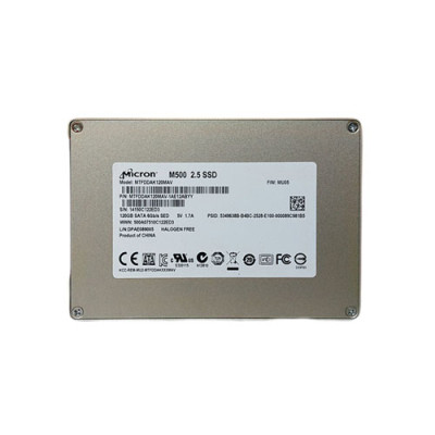 Micron M500 120GB MLC SATA 6Gbps (SED) 2.5 SSD - MTFDDAK120MAV-1AE12ABYY - Internal Solid State Drive for Data Security