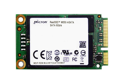 MTFDDAT256MAY-1AH12 Micron M550 256GB MLC SATA 6Gbps (SED) mSATA Internal Solid State Drive (SSD)