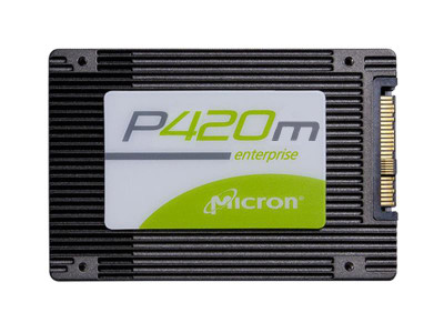 Micron P420m 350GB MLC SSD for PCI Express 2.0 x4 U.2 2.5 Internal Drive