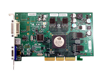 MX440-8X - Nvidia 64MB AGP DVI TV Graphics Card