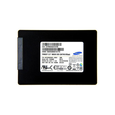Samsung PM853T Data Center Series 960GB TLC SATA 6Gbps SSD, 2.5-inch, compatible with data center servers