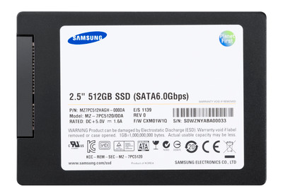 MZ-7PC5120 - Samsung 512GB SATA 6Gbps 2.5" SSD