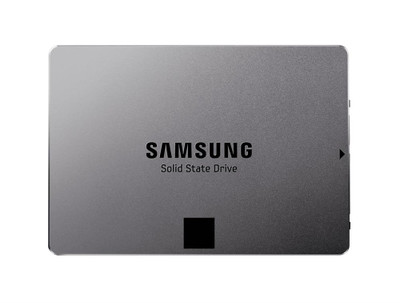 Samsung 840 EVO Series 500GB TLC SATA 6Gbps SSD mounted in server rack