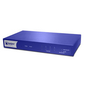 Juniper NetScreen-5XT Elite VPN/Firewall, 10/100Base-TX WAN, 4x 10/100Base-TX LAN - Network Security Appliance