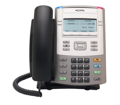 NTYS03BDE6 - Nortel IP Phone 1120e Graphite Text Keycaps