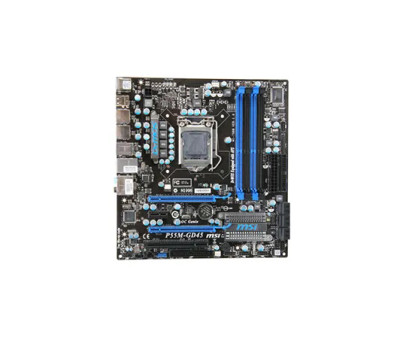 P55M-GD45 - MSI Desktop Board Intel P55 Express Enhanced SpeedStep Technology Socket 1156 6.4GT