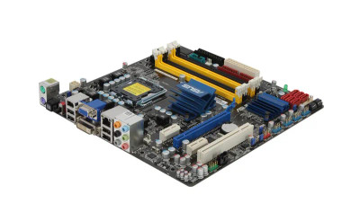 P5Q-EM - Asus Socket LGA775, Intel G45 + ICH10R Chipset, Micro-ATX, Supports Core 2 Extreme/Core 2 Quad
