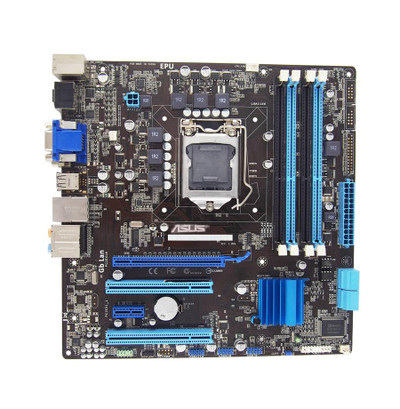 P7H55-M/CG5275/DP - ASUS LGA 1156 H55 DDR3 4x DIMM Motherboard
