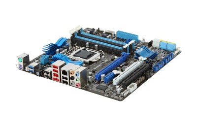 ASUS P8P67-M Desktop Motherboard Intel Chipset Micro ATX LGA-1155 32GB DDR3 SDRAM SATA/ATA Compatible with Intel CPUs