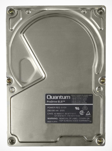 Quantum ProDrive ELS 85MB 3600RPM ATA/IDE 32KB Cache Internal Hard Drive for 3.5-inch Servers Quantum ProDrive ELS 85MB 3600RPM ATA/IDE 32KB Cache Internal Hard Drive for 3.5-inch Servers