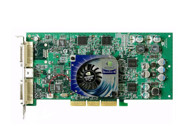 QUADRO4 - Nvidia Dual Digital Video Output Graphics Card
