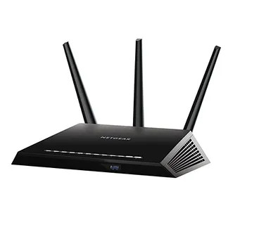 NetGear R7000 Nighthawk AC1900 Dual Band Gigabit Smart Wi-Fi Router, 4-Ports, for Home Networking