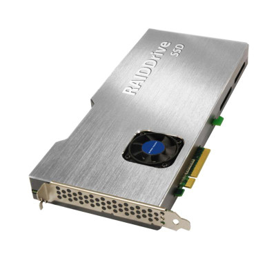 Super Talent RAIDDrive GS 1TB MLC SSD PCIe 2.0 x8 RAID Level 0 Add-in Card for RGS01TM Servers