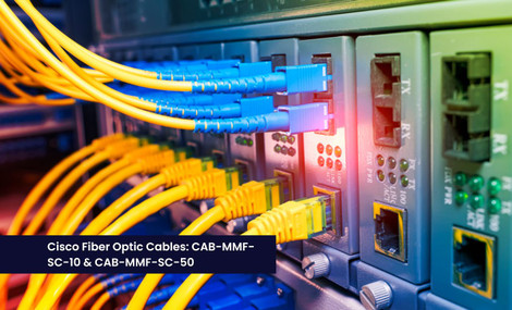 Cisco Fiber Optic Cables: CAB-MMF-SC-10 & CAB-MMF-SC-50