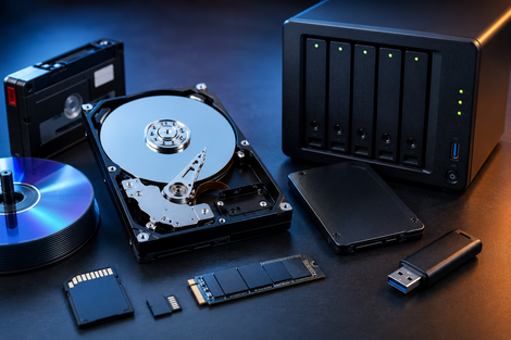 The Complete Storage Devices Guide in 2026: Types, Features & Practical Uses 