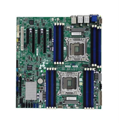 S7050WGM4NR Tyan S7050 Socket LGA 2011 Intel C602 Chipset Intel Xeon Processor E5-2600/E5-2600 v2 Series Processors Support DDR3 16x DIMM 4xGbE 8x SAS 6x SATA 6.0Gb/s EEB Server Motherboard