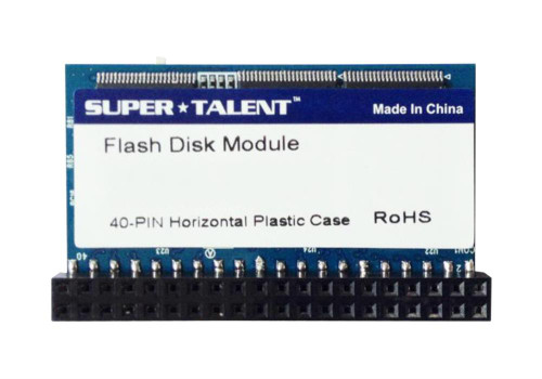 Super Talent 16GB SLC ATA/IDE 40-Pin Horizontal FDM SSD for Internal Use