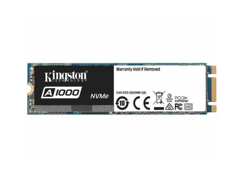 SKC1000/480G - Kingston Technology 480GB PCIe 3.0 x4 NVMe M.2 2280 SSD