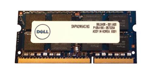 SNPN2M64C - Dell 8GB PC3-12800 DDR3-1600MHz 204-Pin SoDIMM
