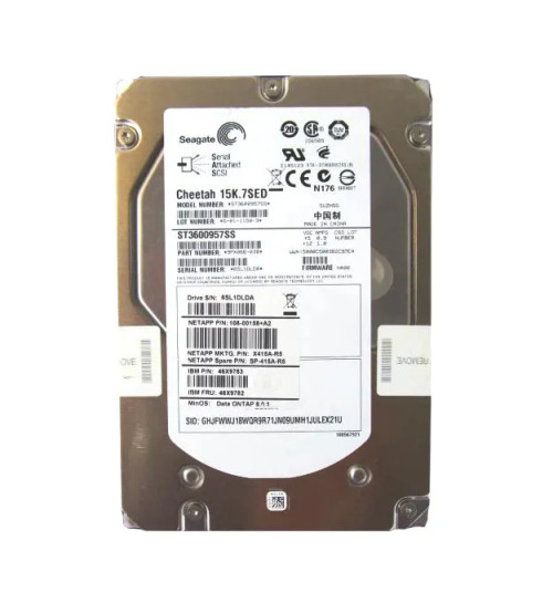 SP-415A-R5 - NETAPP 600GB 15000RPM SAS 6Gb/s 3.5" HDD