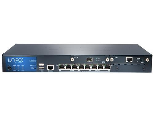 SRX220H2-POE - Juniper Networks 8-Port GE 2GB RAM 2GB Flash Services Gateway