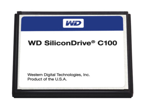 SSD-C0008PI-5100 Western Digital SiliconDrive C100 8GB ATA-66 (PATA) CompactFlash (CF) Type I Internal Solid State Drive (SSD) (Industrial Grade)
