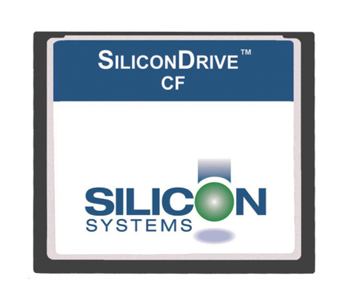 SiliconSystems SiliconDrive 1GB ATA/IDE CompactFlash Type I SSD mounted in server rack