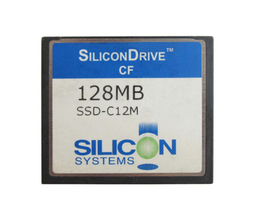 SiliconSystems SiliconDrive 128MB ATA/IDE CompactFlash SSD for Industrial Use
