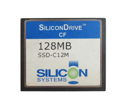SSD-C12MI-3584 - Silicon Systems 128MB ATA/IDE CompactFlash Industrial SSD