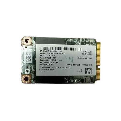 SSDMCEAC120A3 - Intel 120GB SATA 6Gb/s mSATA SSD