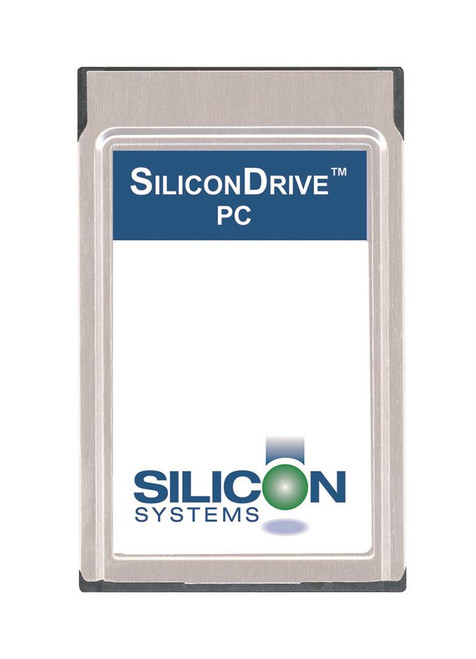 SiliconSystems SiliconDrive 64MB ATA PC Card Type II Internal SSD - SSD-P64M-3516 - Compatible with ATA devices