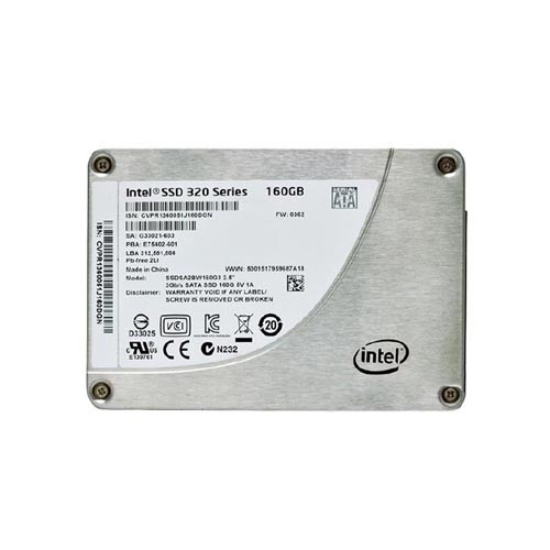 SSDSA2BW160G3 - Intel 160GB SATA 3Gb/s 2.5" SSD