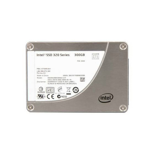 SSDSA2BW300G301 - Intel 300GB SATA 3Gb/s 2.5" SSD