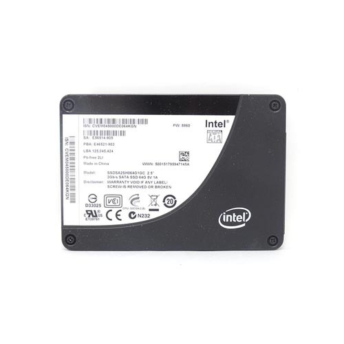 SSDSA2SH064G1GC - Intel 64GB SATA 3Gb/s 2.5" SLC SSD