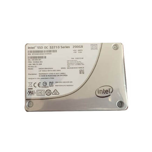 SSDSC2BA200G4 - Intel 200GB SATA 6Gbps 2.5" MLC SSD