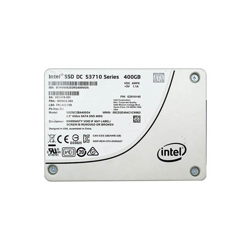 SSDSC2BA400G4 - Intel 400GB SATA 6Gb/s 2.5" MLC SSD
